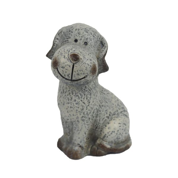 Dekorace pes X5654 - 10 × 7,7 × 15,5 cm