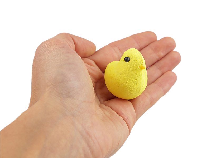 Velikonoční polystyrenové kuřátko k dalšímu tvoření a dekorování