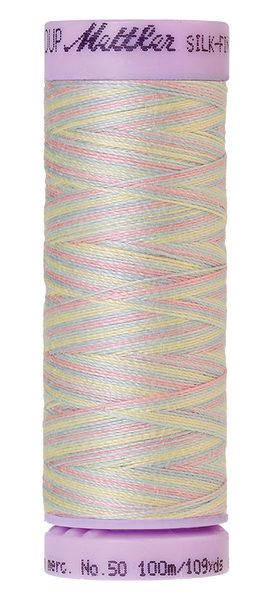 Nitě SILK FINISH COTTON 50 Mettler 100 m multicolor