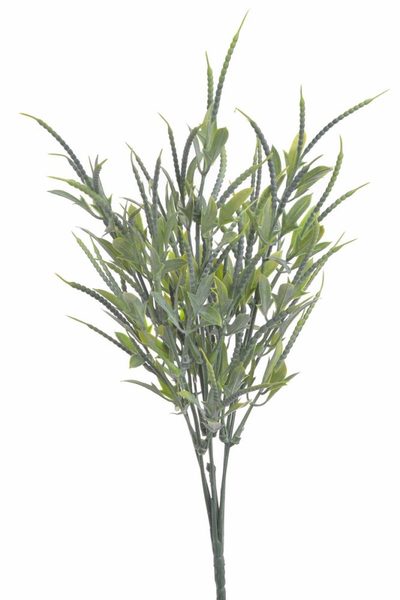 Trs lístků s mini lusky - světlá zelená