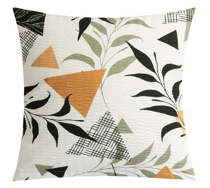 Povláček krepový Krémová,Oranžová,Šedá 80/207 40x40 cm