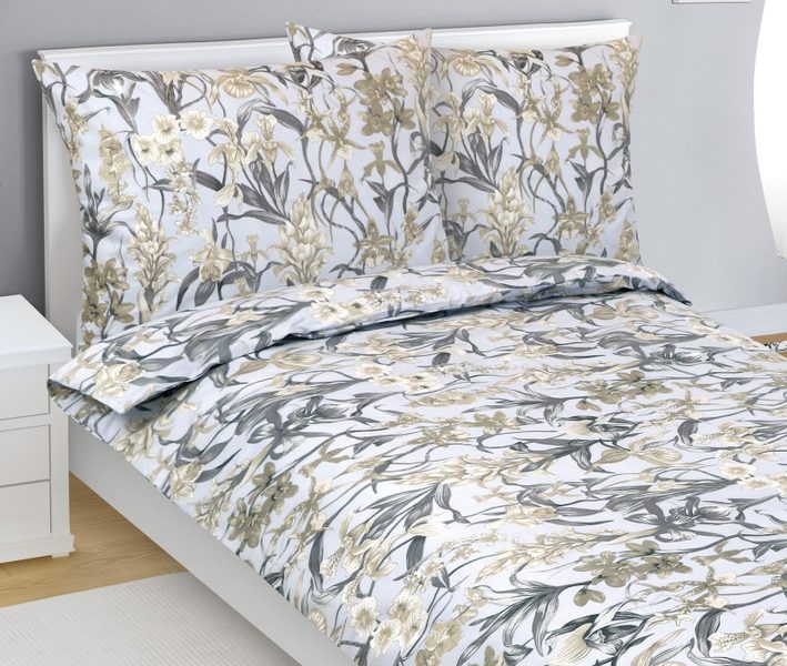 Povlečení bavlněné Šedá,Béžová 90/951