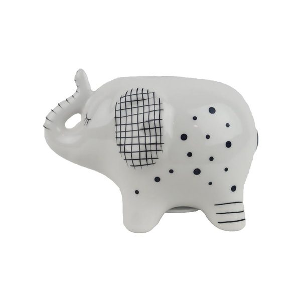 Pokladnička slon X6679 - 12.9 × 8.4 × 8.7 cm