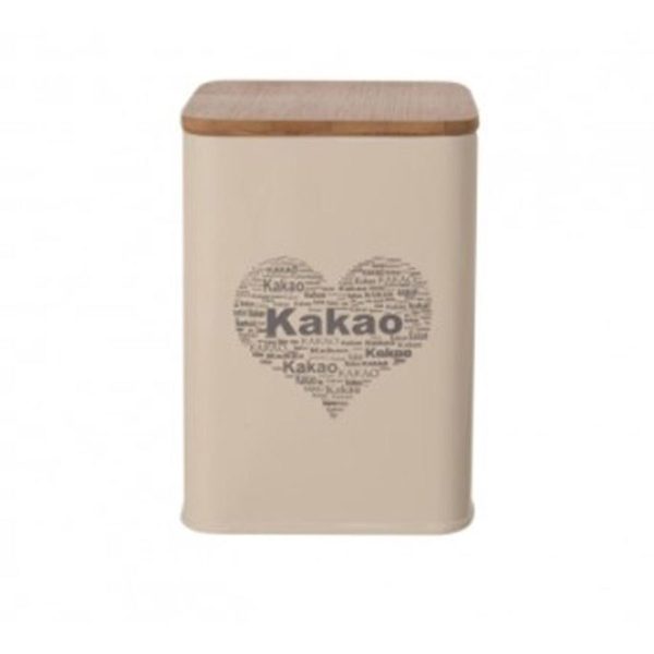 Dóza Kakao SRDCE O0156 - 9,5 x 9,5 x 14 cm