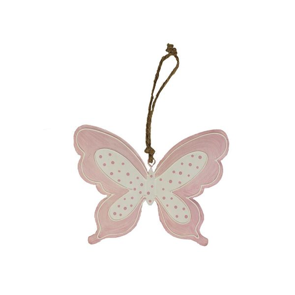 Kovový motýl k zavěšení K1452/1 - 12,5 x 0,5 x 9 cm