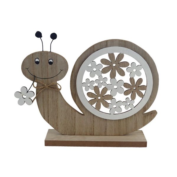 Dekorace hlemýžď D6789/2 - výška 16.5 cm