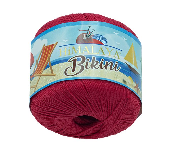 Příze BIKINI Červená 80607 50g / 165 m