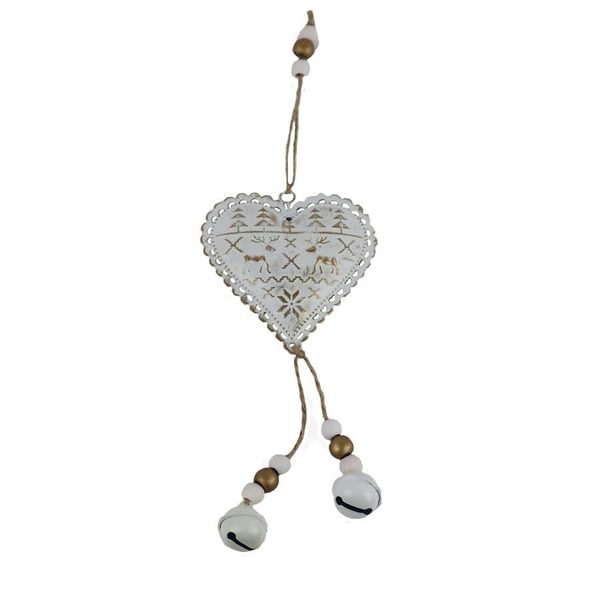 Srdce k zavěšení K3481-01 - 8,5 x 8,5 x 1,5 cm