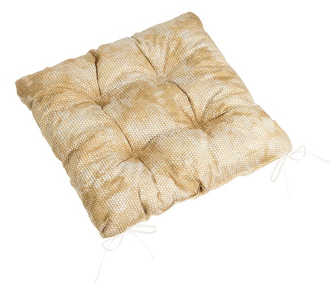 Sedák Adéla prošívaný Hnědá 41/229 40x40 cm