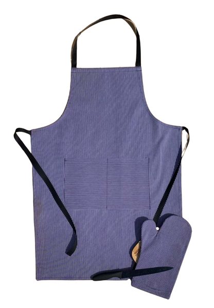 Grilovací set zástěra a chňapka denim{% if zbozi.vyrobce.nazev %} – Svitap{% endif %} – Bexis.cz