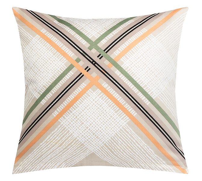 Povláček bavlněný satén Béžová,Lososová,Zelená 94/258 40x40 cm