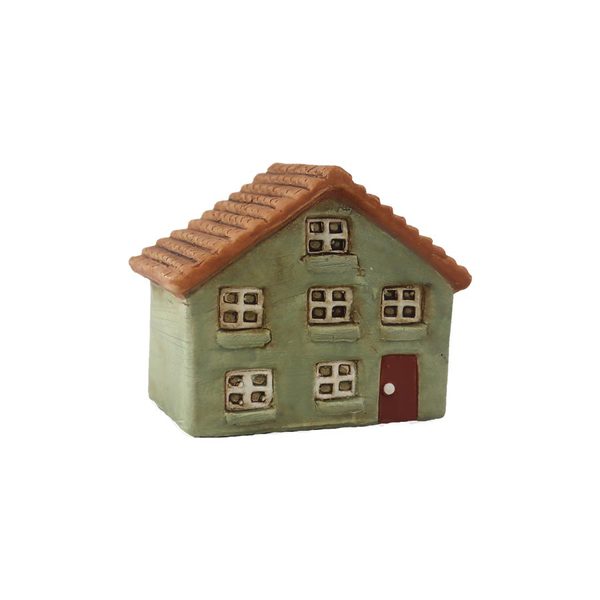 Dekorace domeček X7368/1 - 10.6 × 6 × 8.5 cm