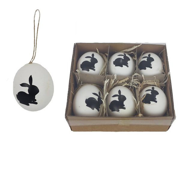 Velikonoční vajíčka, 6 ks X7944 - 14.5×13×5