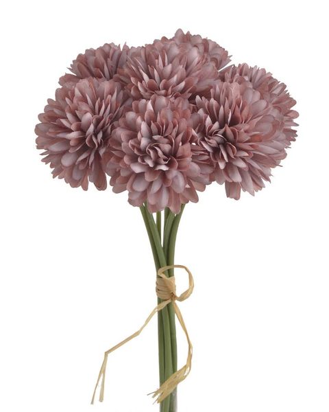 Umělá Astra svazek - starorůžová