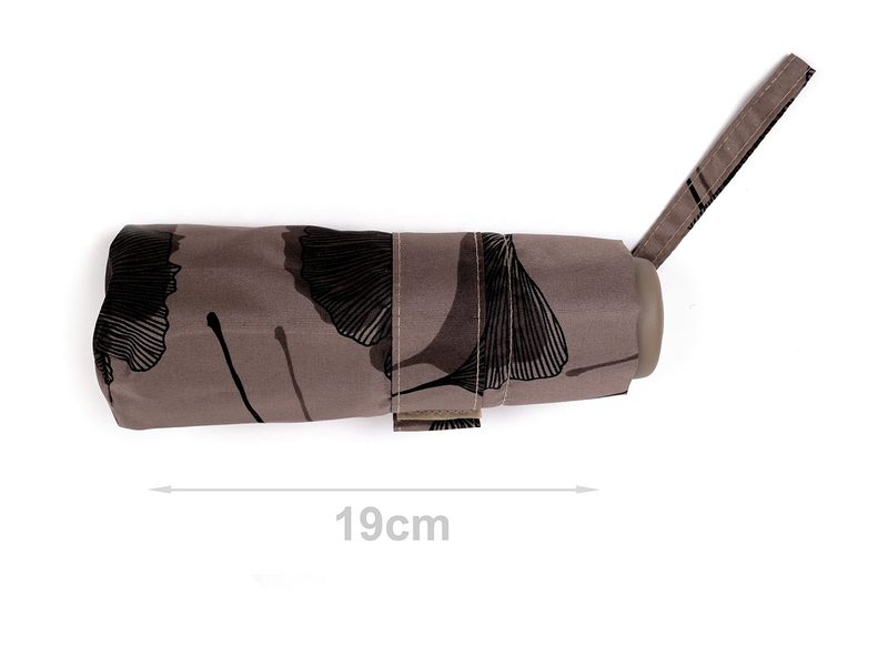 Dámský skládací deštník ginkgo