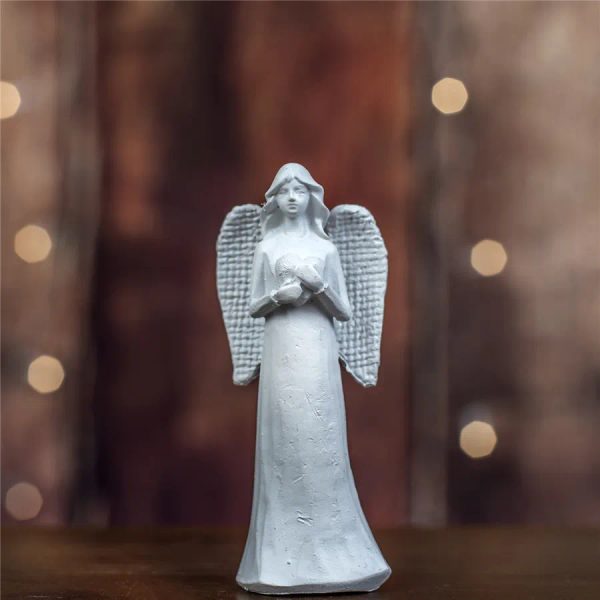 Anděl dekorační X2794 - 4 x 2,5 x 10 cm