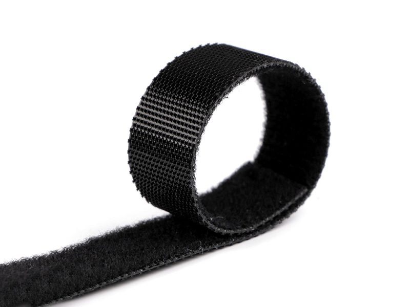 Nízkoprofilový suchý zip šíře 15 mm oboustranný, pro domácnost a zahradu