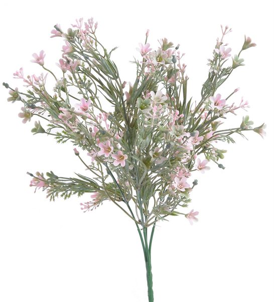 Trs kytice s drobnými zvonečky x 7 - růžová světlá