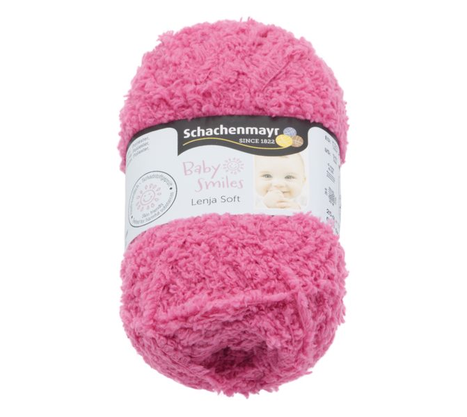 Příze LENJA SOFT Růžová 1036 25g / 85 m