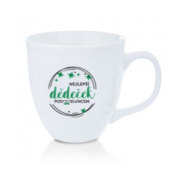 Hrnek NEJLEPŠÍ DĚDEČEK O0171 - pr.9,5cm,v.10cm