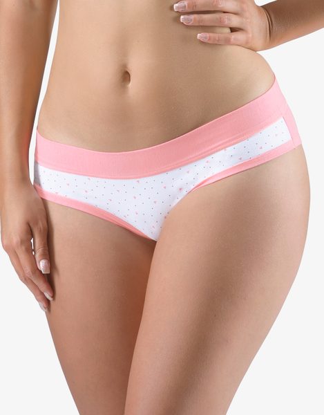 GINA dámské kalhotky francouzské, bokové, s potiskem Disco XVIII 14158P