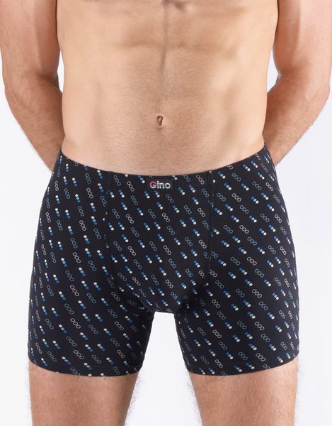 GINA pánské boxerky s delší nohavičkou, delší nohavička, šité, s potiskem 74171P{% if zbozi.vyrobce.nazev %} – Gina{% endif %} – Bexis.cz