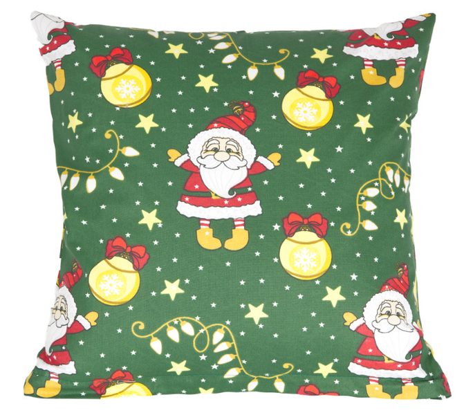 Povláček Vánoce Zelená 55/912 45x45 cm