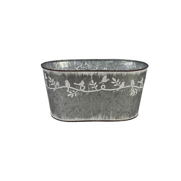 Květináč plechový K2788/3 - 26 x 15.5 x13.5 cm