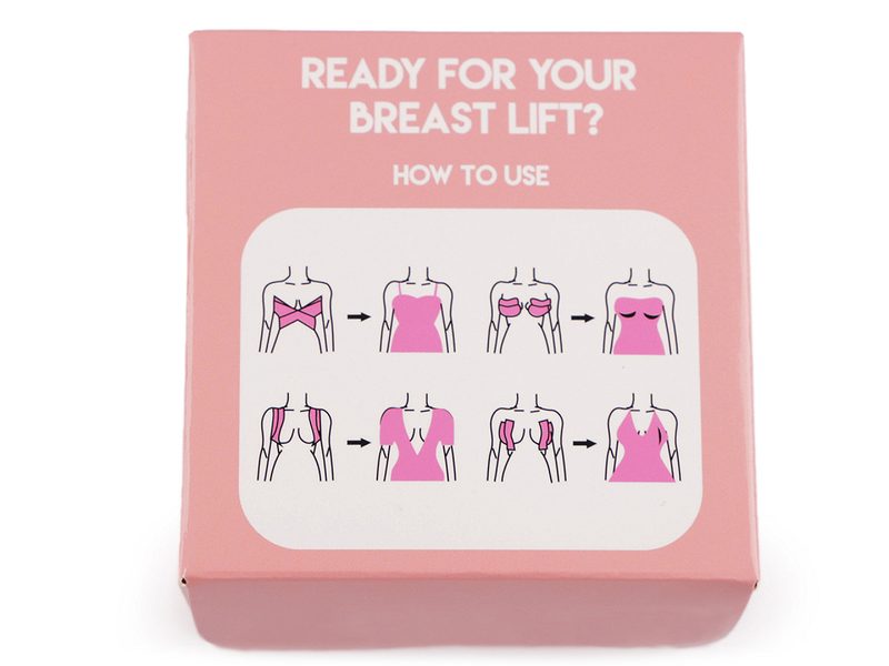 Boob tape páska na prsa samolepicí šíře 5 cm tělová