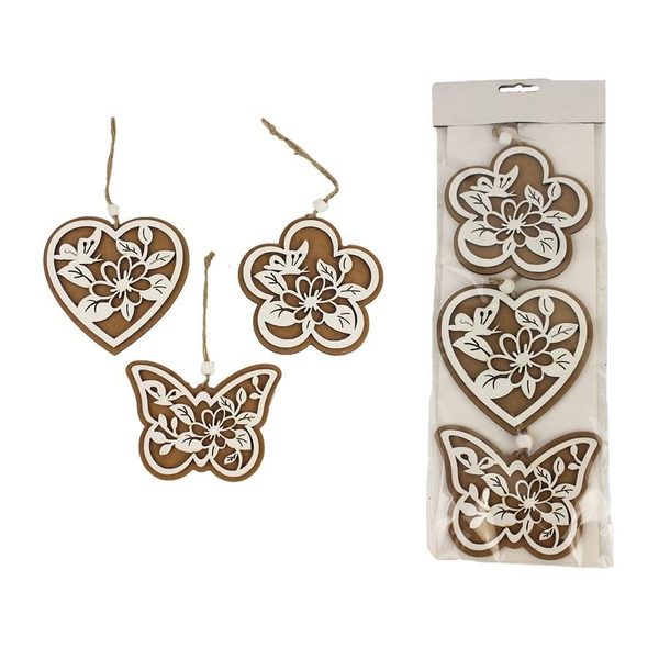 Dekorace k zavěšení, 3 ks D4030