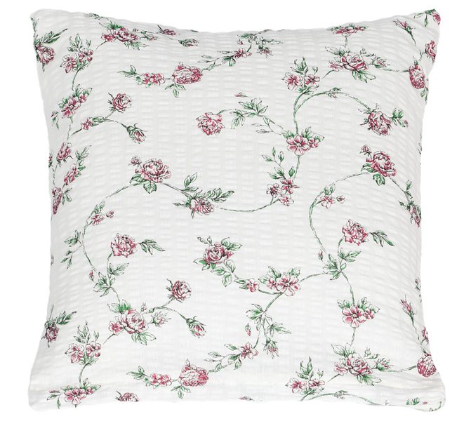 Povláček krepový Bílá,Zelená,Bílá 80/225 40x40 cm