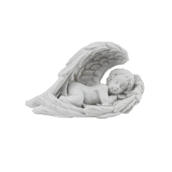 Dekorační anděl X5091 - 6,6 × 2,6 × 3,9 cm