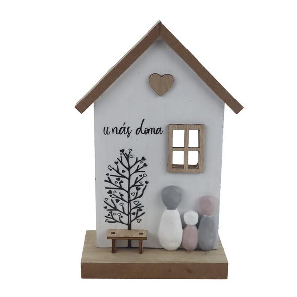 DEKORACE domeček D6806 -  22 cm