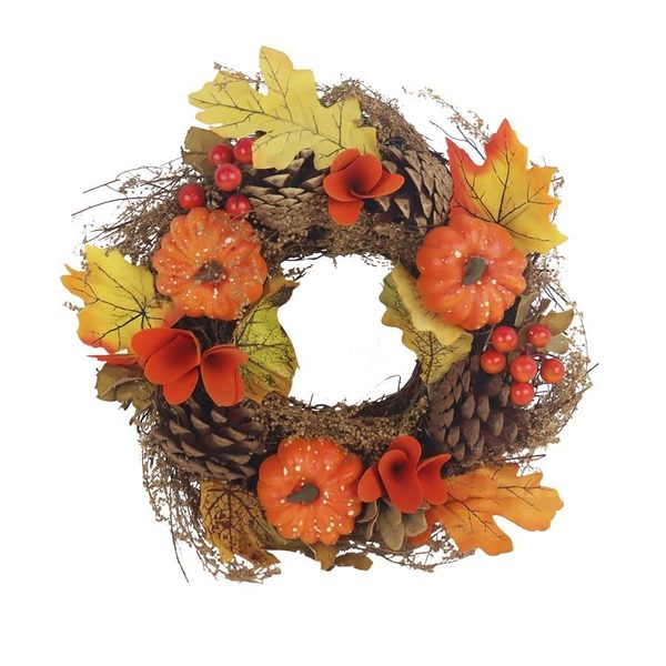 Podzimní věnec P1912 průměr 26 cm