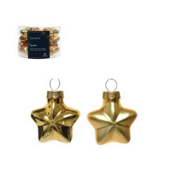 Vánoční ozdoba, 12 ks 371513-29 - 4,5 cm