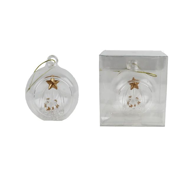 Betlém k zavěšení S0462 - 6.2 × 5.7 × 7 cm – Bexis.cz