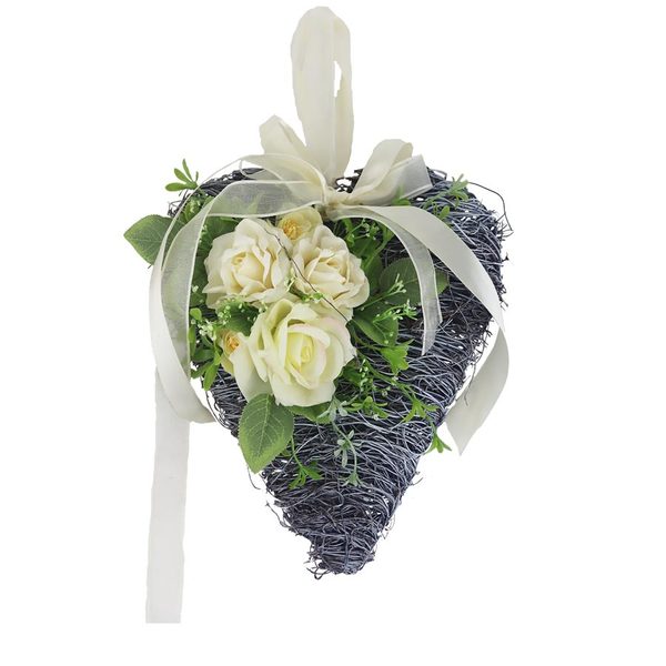 Dekorační srdce k zavěšení P2394 - 25*7*30CM