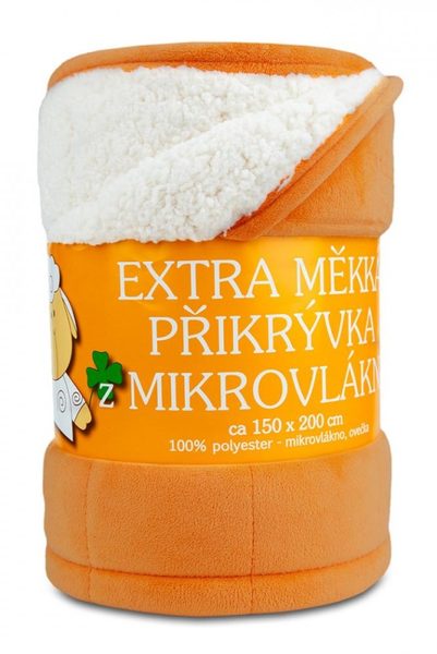 Deka mikrovlákno Ovce prošev rezavá 150x200 cm{% if zbozi.vyrobce.nazev %} – Svitap{% endif %} – Bexis.cz