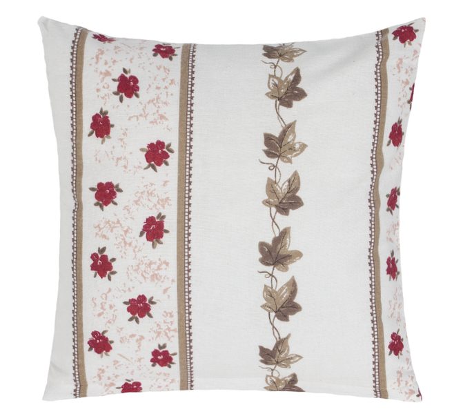 Povláček flanelový Smetanová,Růžová,Hnědá 12/217 40x40 cm