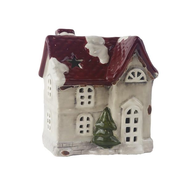 Domek s LED osvětlením X7547 - 13 cm