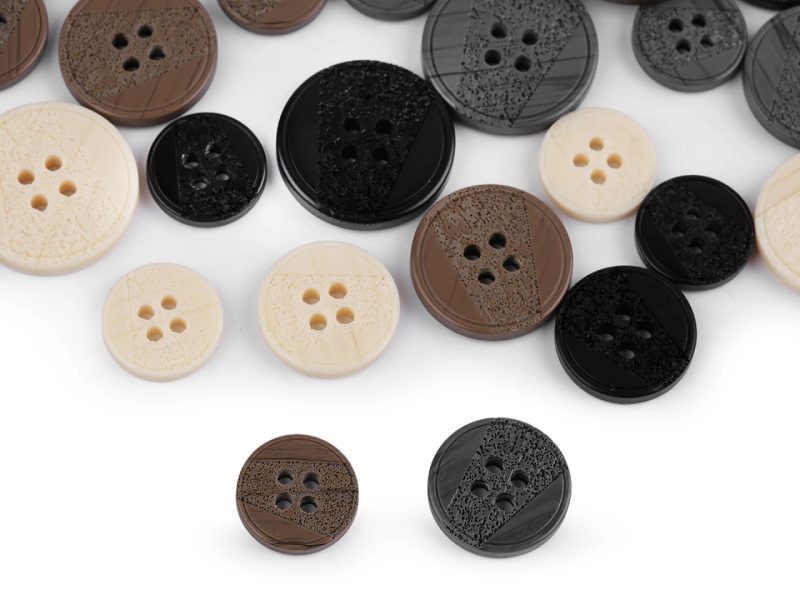 Knoflík laser velikost 24", 28", 32", 36"  50 ks