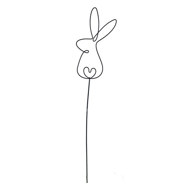 Zápich zajíc K4033 - 52 cm