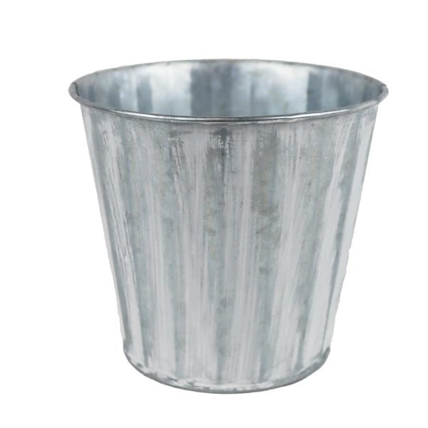 Květináč plechový K3412/3 - dia 16 × 14 cm