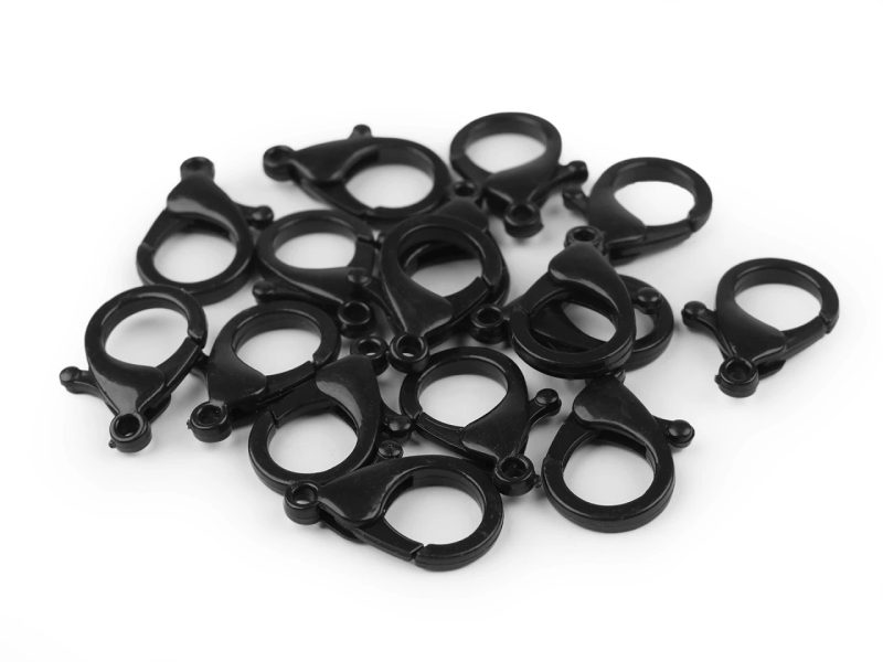 Plastová karabina průvlek 2,2 mm 20 kusů