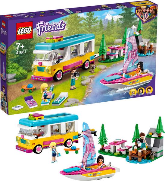 LEGO FRIENDS Kempování v lese 41681 STAVEBNICE