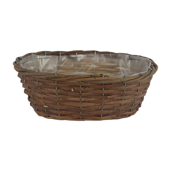 Obal s plastem hnědý P2042/V - 30 × 20 × 11 cm