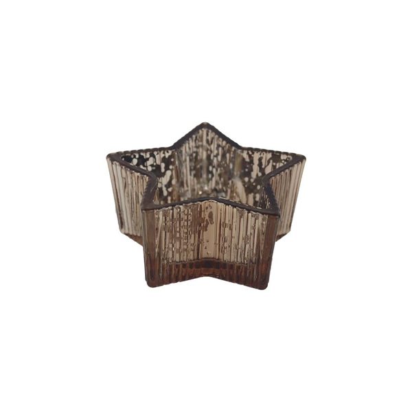 Dekorační svícen hvězda S0508/1 - 8×0×3 cm