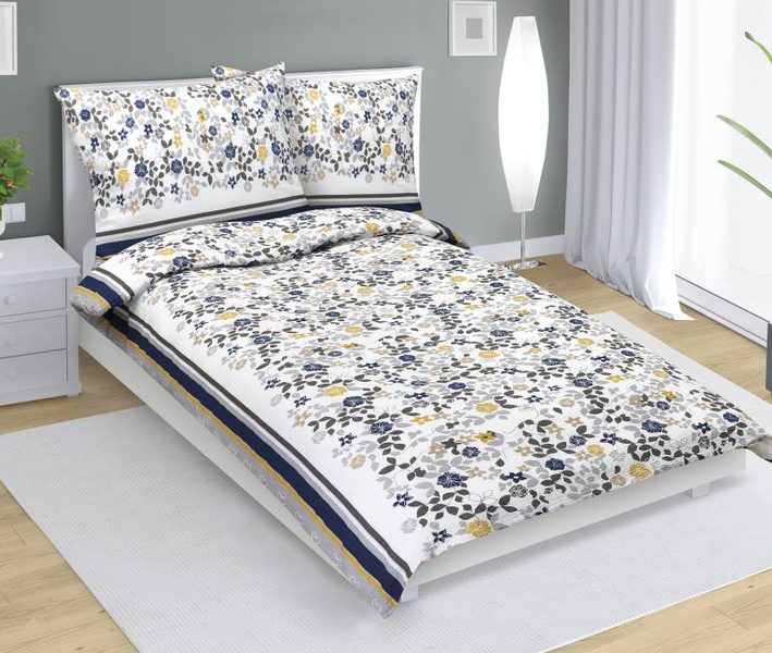 Povlečení krepové Šedá 80/826