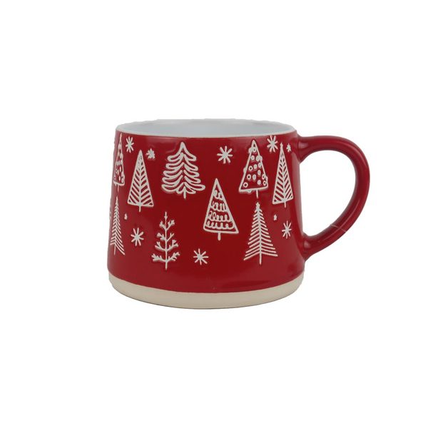 Keramický hrnek se stromečky X7647 - 360ml