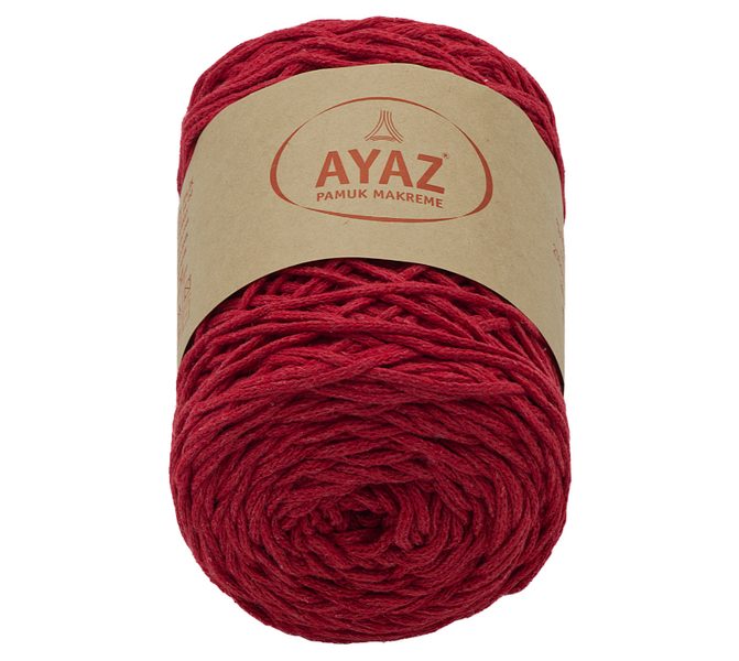 Příze PAMUK MAKREME Červená 1251 250g / 150 m